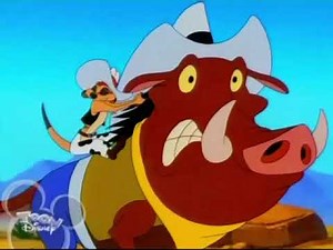 Timon and Pumbaa Episode 82 B - Senergeti Western