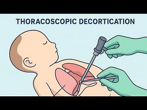 Thoracoscopic decortication in infant