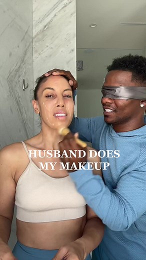 Hubby @Marco Hall takes on the Blindfolded Makeup Challenge! 😂🙈 Get ready for some serious laughs as he attempts to beat the beauty odds with zero vision! 💄🎨 Will he create a masterpiece or a hilarious disaster? Watch till the end to find out! 😅 #BlindfoldedMakeupChallenge #HubbyDoesMyMakeup #LaughOutLoud