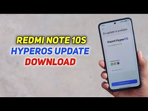 Redmi Note 10S HyperOS Update Download And Install !