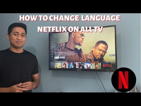 CARA GANTI BAHASA NETFLIX DI TV | HOW TO CHANGE LANGUAGE NETFLIX