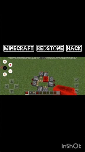 Minecraft redstone hacks