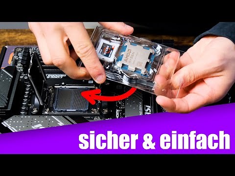 Installing and removing a processor - CPU replacement for beginners 2025