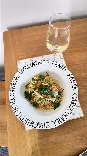 Simply Pan Fried Cod Loin with Butter, Lemon and Garlic Pasta!