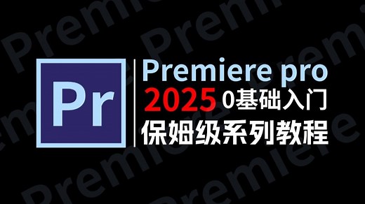 【PR教程】100集（全）从零开始学premiere视频剪辑（2025新手入门实用版）零基础小白到影视后期大神学这套就够了！
