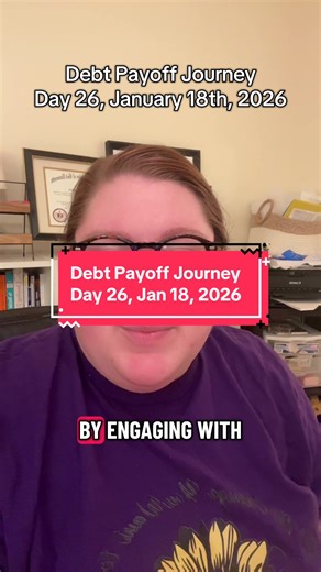 Debt Payoff Journey: Day 26 Insights