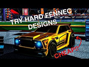 Top 5 Best TRYHARD Fennec Designs in Rocket League (CHEAP)