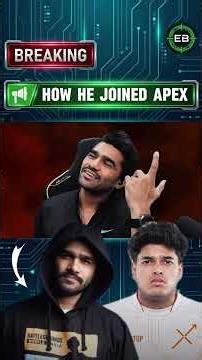 Why Shreeman Legend Chose Team Apex Gaming?