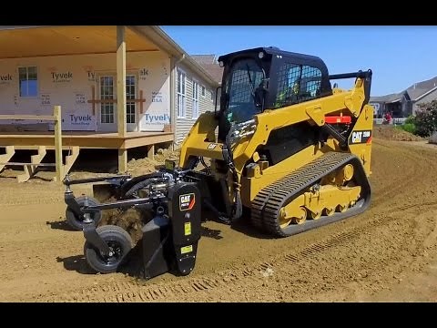 Cat® Power Box Rake Attachment Overview
