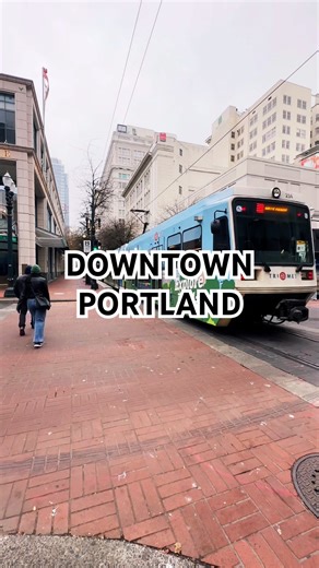 DOWNTOWN PORTLAND METROPOLITAN AREA EXPRESS TRAIN, PORTLAND , OR