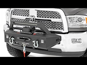 Ram Trucks Exo Winch Mount System by Rough Country