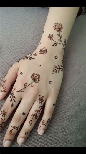 simple menhdi designs #hennadesigns #menhdidesign #hennadesignforbeginners #foryou #fashion