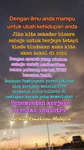 Bina Masa Depan Cemerlang melalui TVET