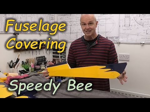 Speedy Bee - Build Series Pt 16: Covering the Fuselage in Oracover/Ultracote - Clancy Aviation
