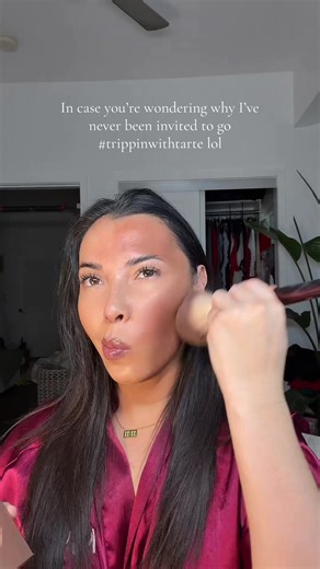 #trippinwithtarte aka trippin on how bad I just failed lmaooo I’m sorry @tarte cosmetics