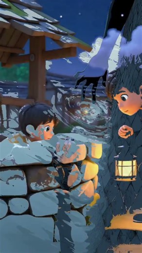 "The Ghost of the Village | Arjun’s 3D Horror Adventure" #3danimation