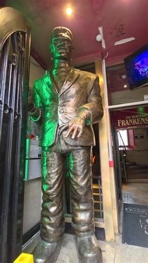 Josh on Instagram: "Inside The world's famous Frankenstein bar."
