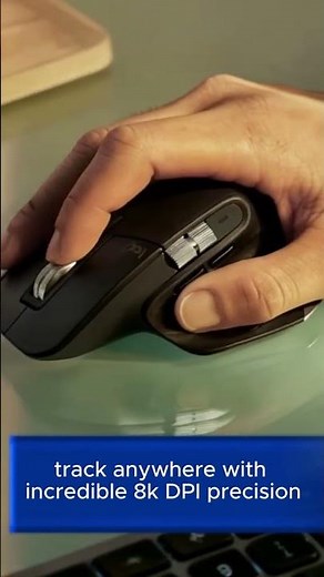 Your MUST HAVE! Logitech MX Master 3S - Wireless Mouse Ultra-fast Scrolling, 8K DPI, Track on Glass