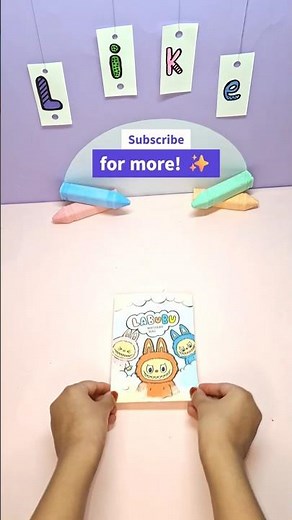 Labubu Origami Box Making | Easy DIY Paper Craft Tutorial #easyorigami #diy #origami #paper #craft