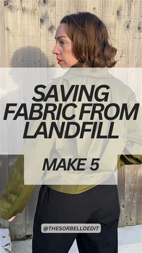 Claire - Fashion Sewing on Instagram: "When you don’t have £1750 to drop on a Loewe jacket- but you taught yourself how to sew and now you can make one! I made my own version of the Loewe draped jacket using deadstock fabric and the same construction techniques. This is what sewing makes possible - having pieces you love without the designer price tag! And because I used deadstock, I’ve also saved the fabric from landfill. I’ll do a post shortly with details of the process. It wasn’t an easy mak