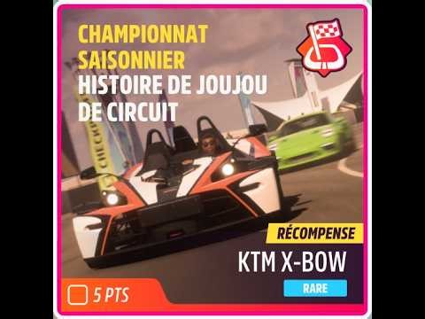 CHAMPIONNAT SAISONNIER - HISTOIRE DE JOUJOU DE CIRCUIT
