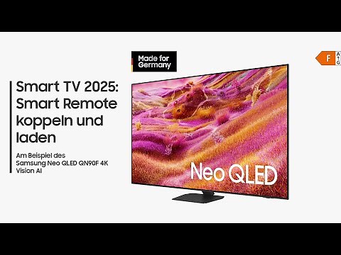 Samsung Smart TV 2025: Smart Remote koppeln und laden