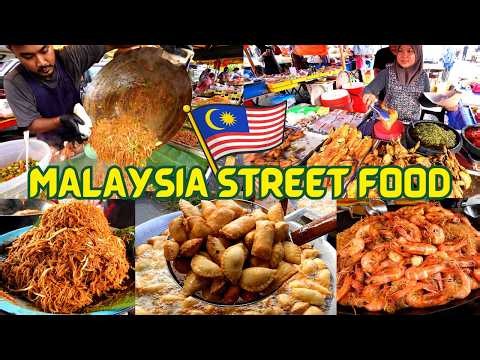 🇲🇾 Relax with 5+ Hours of Malaysian Street Food • Morning & Night Markets (4K)