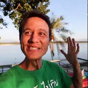 1.2M views · 10K reactions | Amazing Thai street food along the Mekong River! Your "SNAKE HEAD FISH" is grilled in bamboo! | Migrationology | Facebook