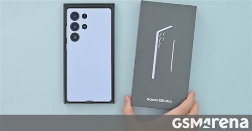 Official Galaxy S25 Ultra unboxing talks rounded corners, slimmer design and camera rings