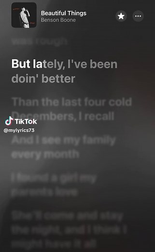 Beautiful Things by Benson Boone - Lyrics & Meaning