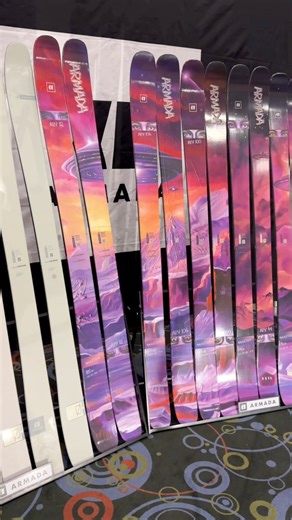 Bold graphics. Cutting-edge features.💥 Next season’s Armada Skis are designed to turn heads and elevate your experience. Did anything catch your eye? 👀#calskico #armadaskis #sneakpeek #2026 #skiing #preview #skis | California Ski Company