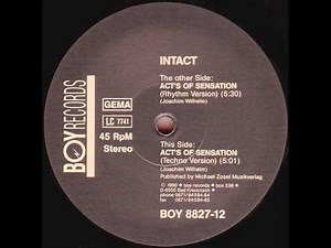 INTACT Act´s Of Sensation