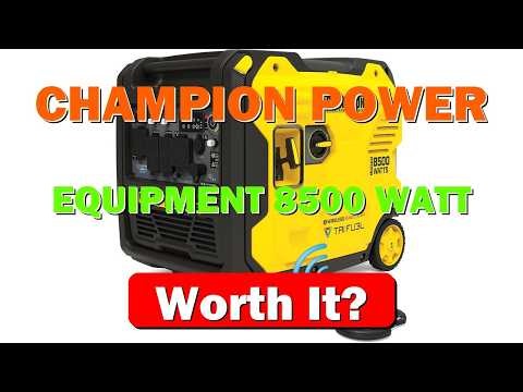 Champion Power Equipment 8500-Watt Wireless Remote Start Ultra Quiet Tri Fuel RV - B0GP9NLLXY