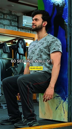 Daily 60 Challenge 🔥 60 Pushups, 60 Squats, 60 Lunges + 60s Wall Sit & Plank #shorts