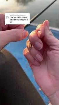 How to tie a speed clip! #topwaterco #knots #clips #fishing #tiktok