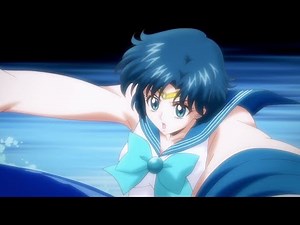 Sailor moon crystal eternal.. Sailor Mercury all attacks
