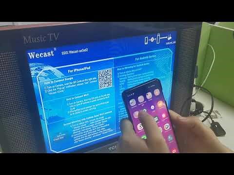 Koogold Wireless Display TV Dongle G4 Mrroring and Airplay Functions Demostraton