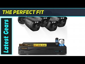 OOSSXX Security Camera System: The Ultimate Home Surveillance Solution
