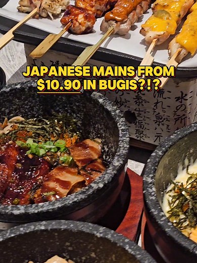 Affordable Japanese Food in Bugis for Just $10.90