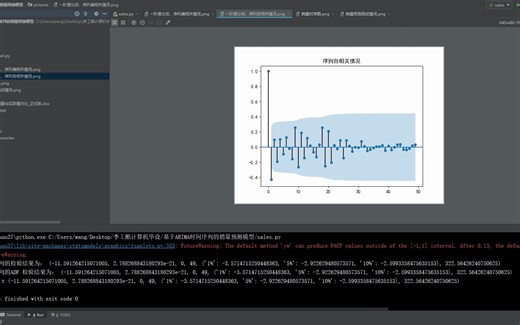 基于ARIMA时间序列的销量预测 完整代码 数据 评论区自取