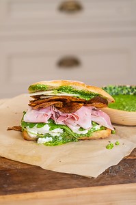 My series of Iconic Roman Panini continues: here comes: The Julius Caesar! It's gorgeous - just like you. For the full written recipe click here https://theroyalcourtofpasta.com/recipes/julius-caesar-sandwich/ | The Pasta Queen