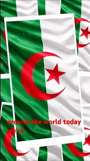 Flags Around the World: Algeria 🇩🇿