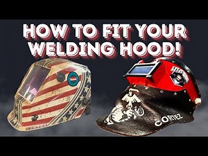 How to put on and adjust your welding helmet ($$$ Maker).