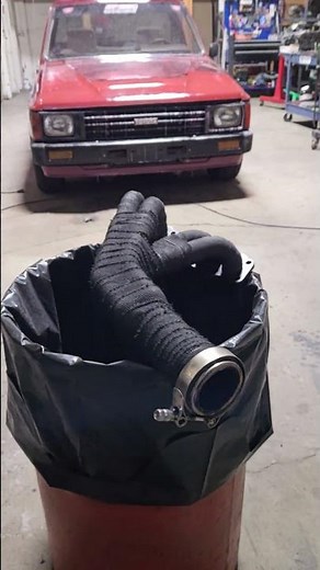 Our 1985 Shop Truck Gets Exhaust Header Wrap!