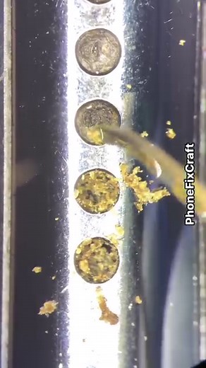 29K views · 66 reactions | Satisfying phone speaker cleaning at...