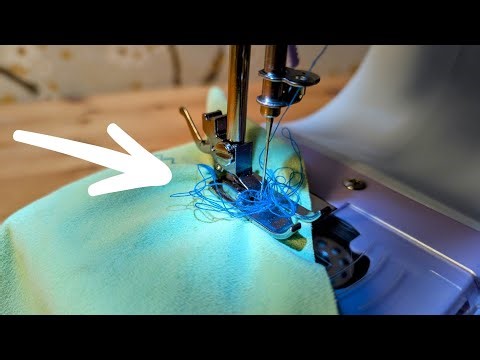 How to Remove Jams / Jammed Fabric from Sewing Machine + Prevent Your Sewing Machine from JAMMING!