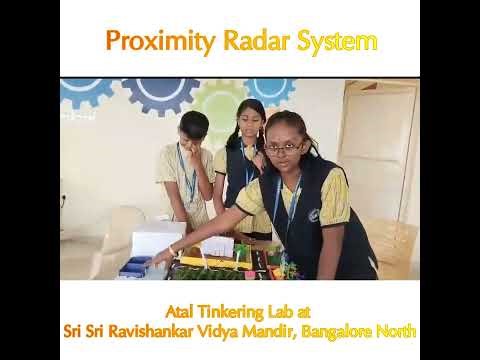 Atal Tinkering Lab Project | Prosimity Radar System | SSRVM Bangalore North