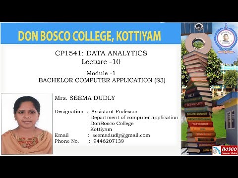 CP1541: DATA ANALYTICS LECTURE -10- A CONVERGENCE OF KEY TRENDS -BCA -S5.