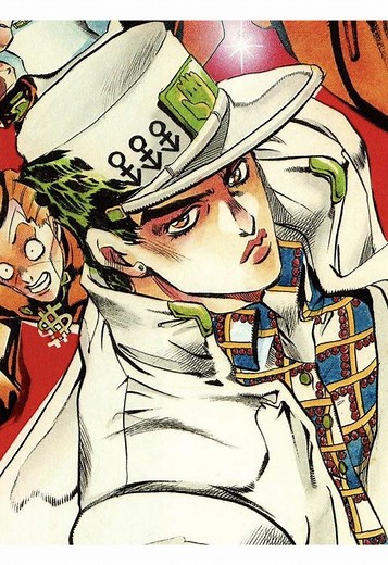 Cute Jojo's Bizarre Adventure Fanart with Jotaro