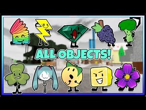 HOW TO FIND ALL 32 NEW OBJECTS in Find the BFB Characters | ROBLOX